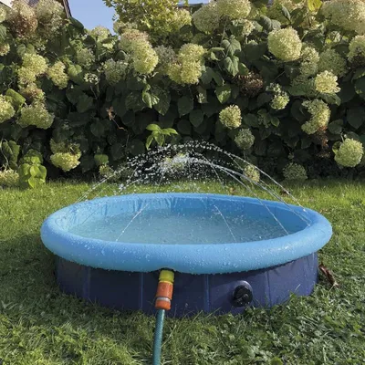 Nobby Bazen za pse Splash Pool 2u1, Q 80x20/25 cm, Plavi