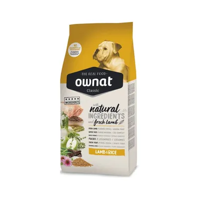 Ownat Hrana za pse Classic, Jagnjetina, 4 kg