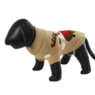 Nobby Poluver za pse  Xmas Comet, 35 cm, Krem