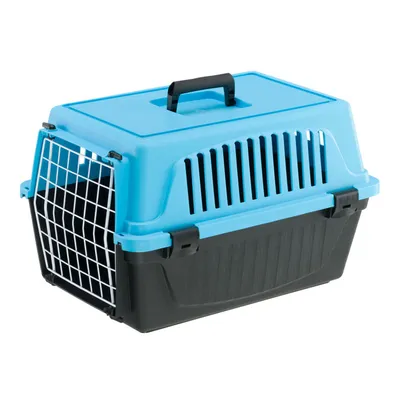 Ferplast Transporter za pse Atlas 10 EL, 32.5x48x29 cm, Plavo-sivi