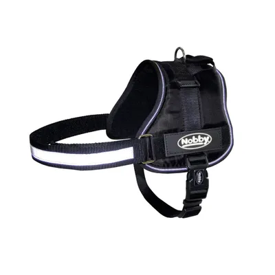 Nobby Prsnik za pse Seguro 60-75 cm 30 mm/25-38 cm 30 mm, Crni
