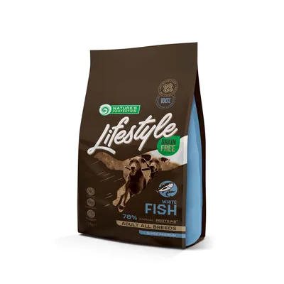 Nature's Protection Hrana za pse Lifestyle, Bijela Riba, 1.5 kg