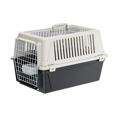 Ferplast Transporter za pse Atlas 30 Open, 40x60x38 cm, Bijelo-sivi