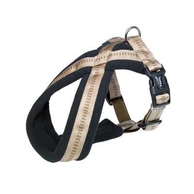 Nobby Prsnik za pse Soft Grip Comfort, 35-50 cm 25 mm/50 mm, Bež