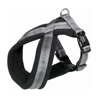 Nobby Prsnik za pse Soft Grip Comfort, 40-60 cm 25 mm/50 mm, Tamnosivi