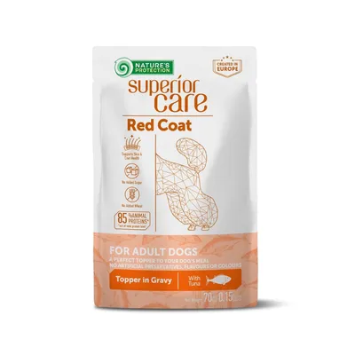 Nature's Protection Hrana za pse sa crvenom dlakom u umaku Superior Care, Tuna, 70 gr