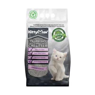 Kittymax+ Pijesak za mačke Compact Lavander Scent, 20 L