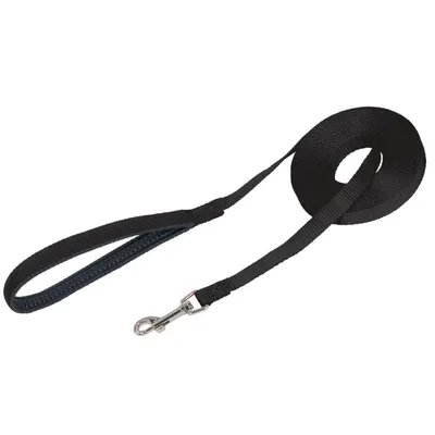 Nobby Radni povodac za pse traka, 1500 cm, 15 mm, Crni