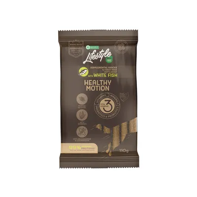 Nature's Protection Poslastice za pse Lifestyle Healthy Motion, Bijela Riba, 110 g