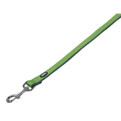 Nobby Povodac za pse Preno, 120 cm, 25 mm, Zeleni