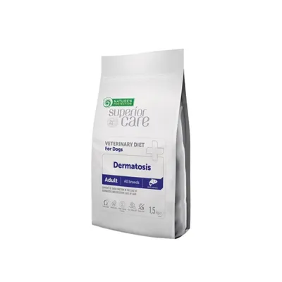 Nature's Protection Hrana za pse Veterinary Diet Dermatosis, Losos, 1.5 kg