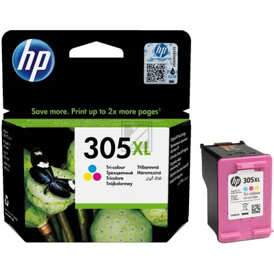 HP Tnta Ketridž, Color 305 XL