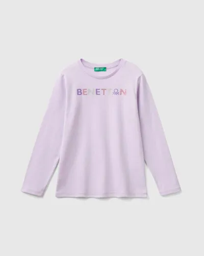 Benetton Majica dugih rukava za djevojčice 3I9WC10JRG-054-XL, Roza