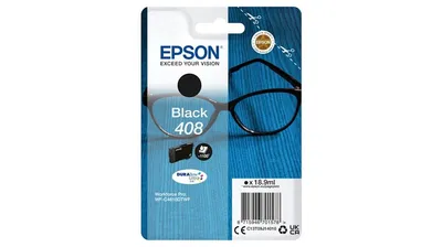 Epson Tinta, 408/408L, Crna