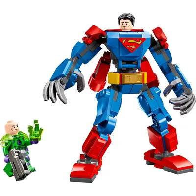 LEGO DC Superman robot protiv Lexa Luthora 76302