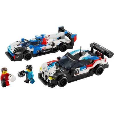 LEGO Speed Champions BMW M4 GT3 i BMW M Hybrid V8 trkaća auta set, Crni