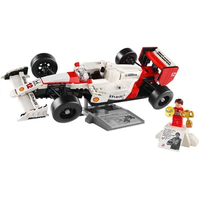 Lego McLaren MP4/4 i Ayrton Senna,  Icons, Bijeli