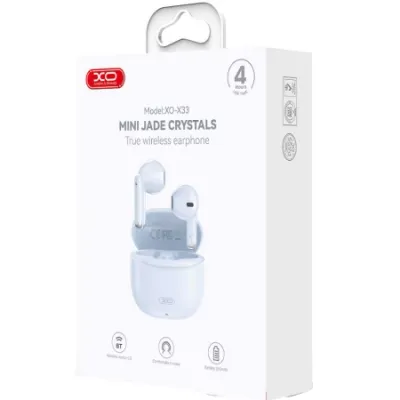 XO Bluetooth slušalice sa mikrofonom, TWS Yu Jing, X33, Plave