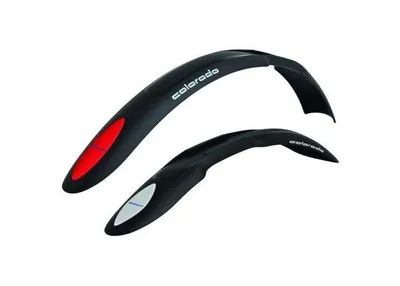 Planet Bike Blatobran Za Biciklu Crna 24"-26" Prednji + Zadnji Polisport Colorado