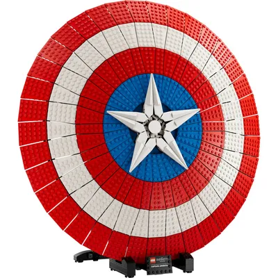 LEGO Marvel Štit Kapetana Amerike 76262