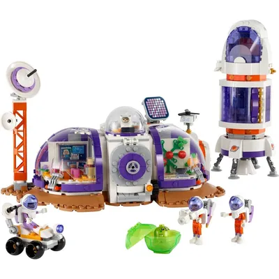 Lego Friends Mars svemirska baza i raketa kocka igračka 8g+, šarena