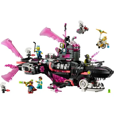 Igracka Lego Kocke Dreamzzz Nightmare Shark Submarine 9+
