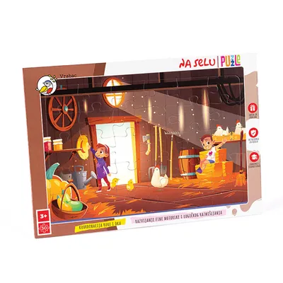 Vrabac Puzzle Fun 30, Na selu