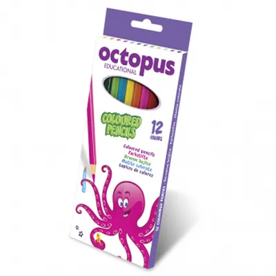 Octopus Boje drvene heksagonal 12/1