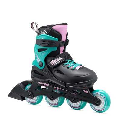Rollerblade Roleri  Dječiji Fury Black-Sea Green - 29-33