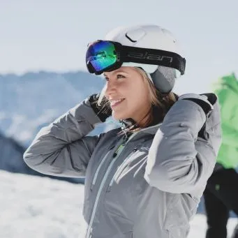 Elan Kaciga Ski  Evoque Comp White - 56-59