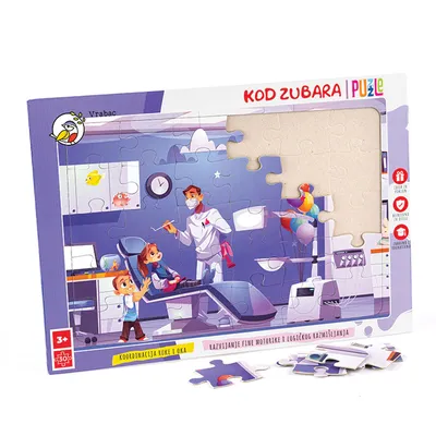 Vrabac Puzzle Fun 30, Kod zubara