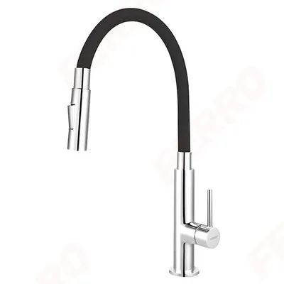 Ferro Baterija za sudoper Zumba Slim 2F Crna Bza43B
