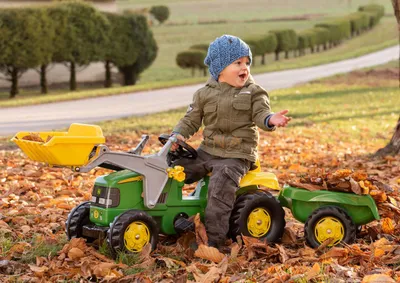 Rolly Kid Traktor John Deere s utovarivačem, Zeleni
