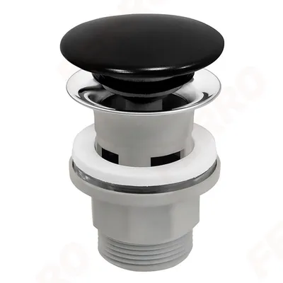 Ferro Pileta Klik-Klak Blister Black S288Ppcb-B