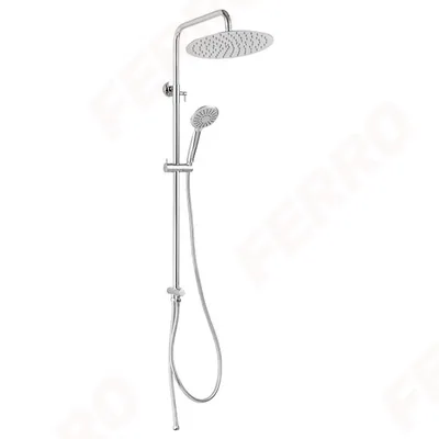 Ferro Tuš set Wizard Pro Chrome sa Slim glavom Np47