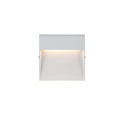 Mass-Light Vrtna lampa Mendel ML-4502, Kvadratna, Bijela