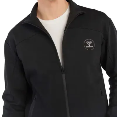 Hummel Muški duks Hmloroyal zip, Crni