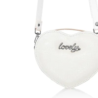 Lovely Bag Adele- Bijela Torba, Crni Metal