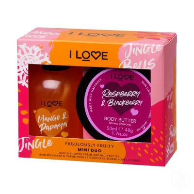 I Love Set za negu kože i tela Fabulously Fruity