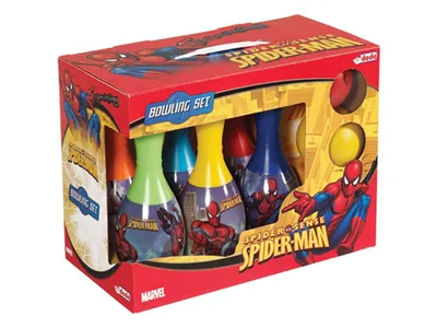 DEDE Igračka Kuglana Set Spiderman, Šarena