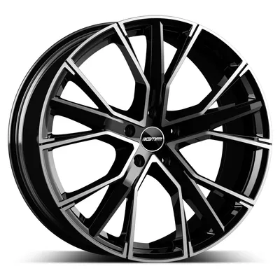 GMP Italia Felna Gunner 8×18 5×112 ET25 Black Diamond 66,6