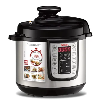 Tefal Električni ekspres lonac CY505EE0, Srebrno - crni