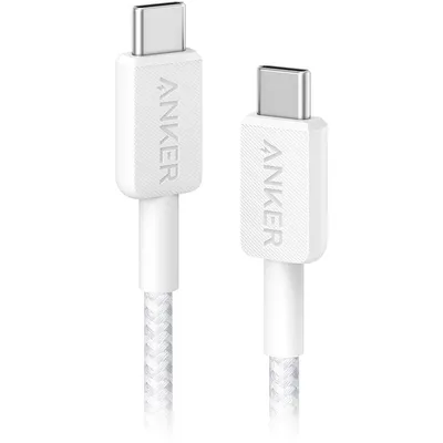 Anker Kabal 322 USB-C na USB-C, 1.8 m, Bijeli