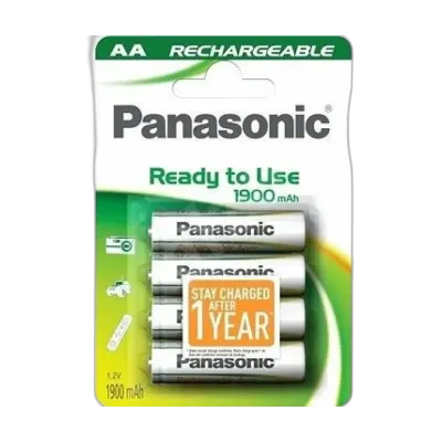 Panasonic Baterije AA HHR-3MVE/4BP, 1900 mAh