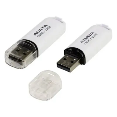 Adata USB flash C906, 32 GB, Bijeli