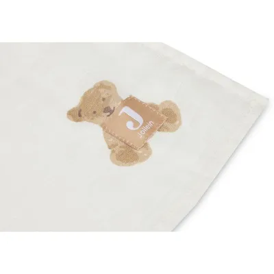 Jollein Muslin pelene za povijanje Teddy Bear, 2 kom