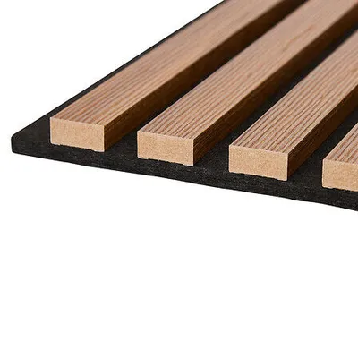 Atmosphera Set dekorativnih zidnih panela Colva, 30x30 cm, Braon, 3 komada