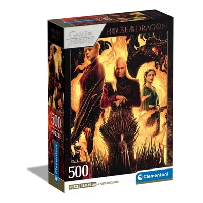 Clementoni Slagalica House Of Dragon, 500 dijelova
