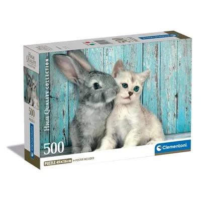 Clementoni Slagalica Maca I Zec, 500 dijelova