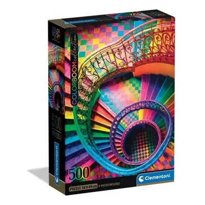 Clementoni Slagalica Colorboom Stepenice, 500 dijelova